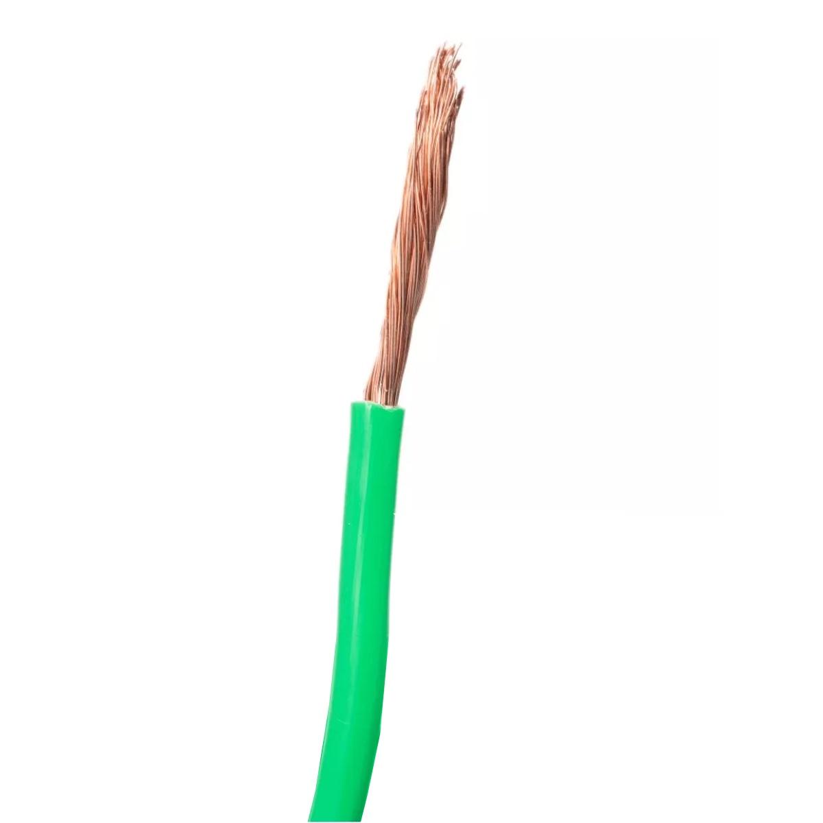 Fio Eletrico Flexivel 10,0mm Com 50 Metros Cabo Elétrico