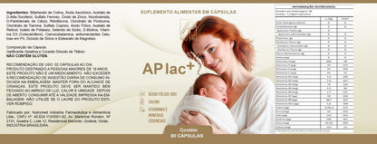 AMAMENTAÇÃO - AP lac+ (60 Cápsulas) - 1 UNIDADE