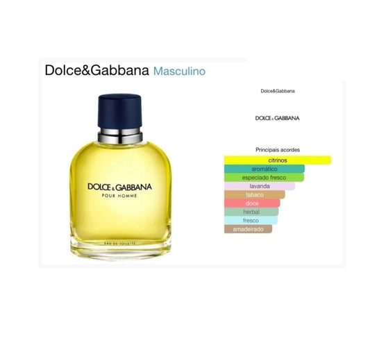 Dolce Gabbana Pour Homme Eau De Toilette 125ml