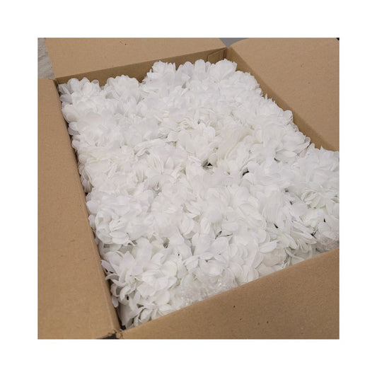 Box 100 Porta Guardanapos Crisântemo Branco Neve Cor:Branco