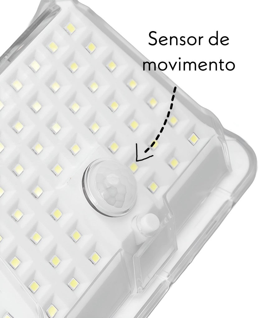 Luminária De Parede Energia Solar Sensor De Presença Inova KV-448